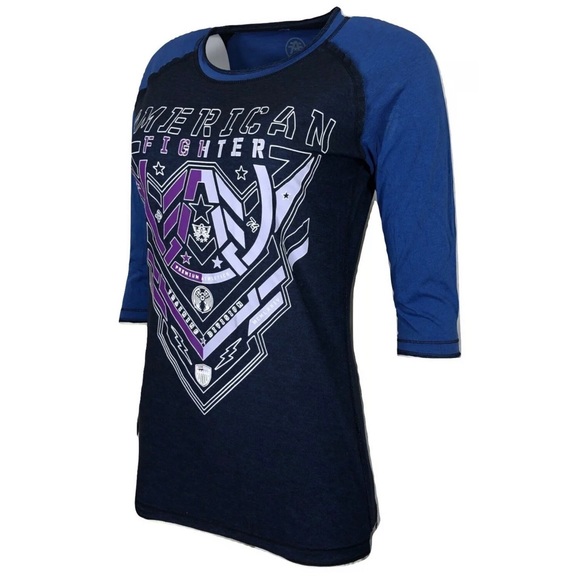 American Fighter Tops - AMERICAN FIGHTER Womens T-Shirt KEMDELTON Athletic